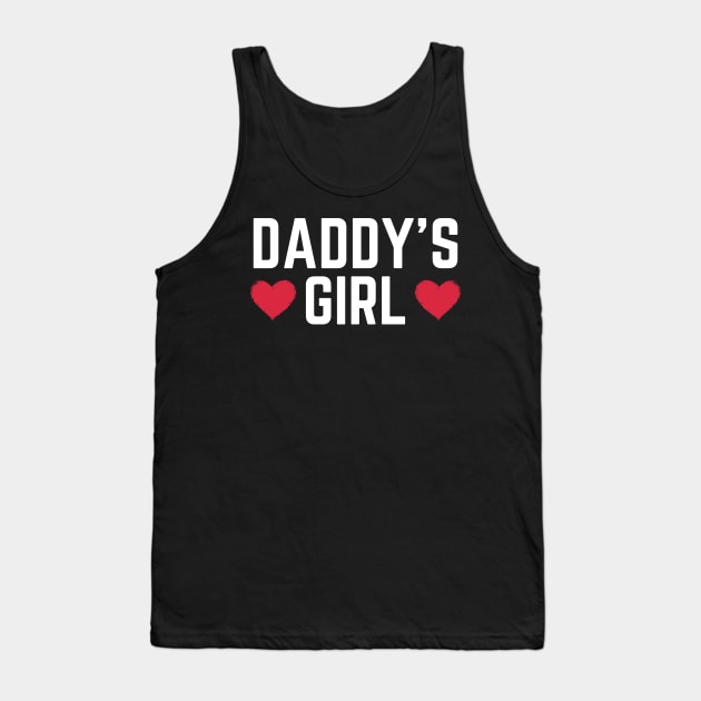 Daddy's Girl Tank Top by HobbyAndArt